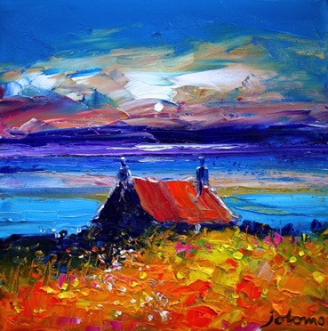 Autumn Eveninglight Loch Gruinart Isle of Islay 12x12 Autumn Eveninglight Loch Gruinart Isle of Islay 12x12